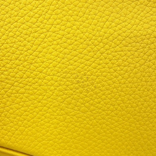 Hermès Picotin Lock Jaune Ambre Taurillon Clemence Size PM in Yellow Clemence leather from GALLERY RARE, photo 8 of 15