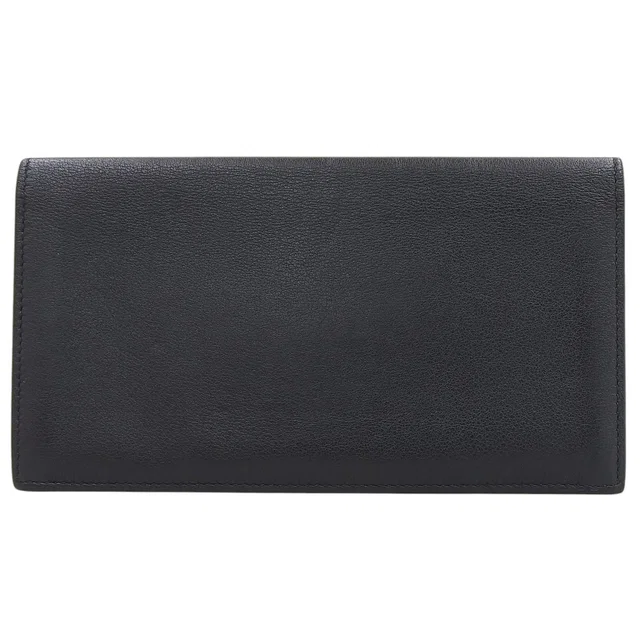 Hermès 2017 CITIZEN Twill Silk-In Long Wallet, Black in Black Silk from VINTAGE QOO TOKYO