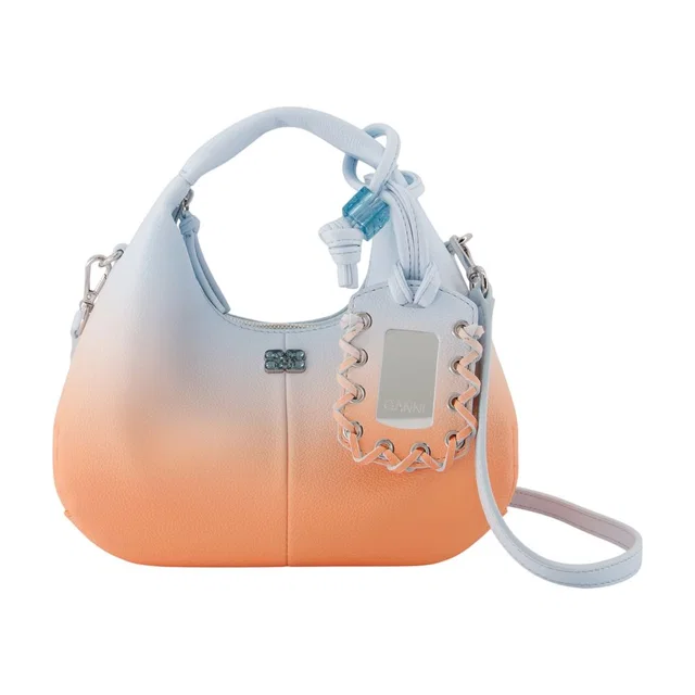 GANNI Gradient Synthetic Shoulder Bag — Multicolor in Multicolor from HEWI