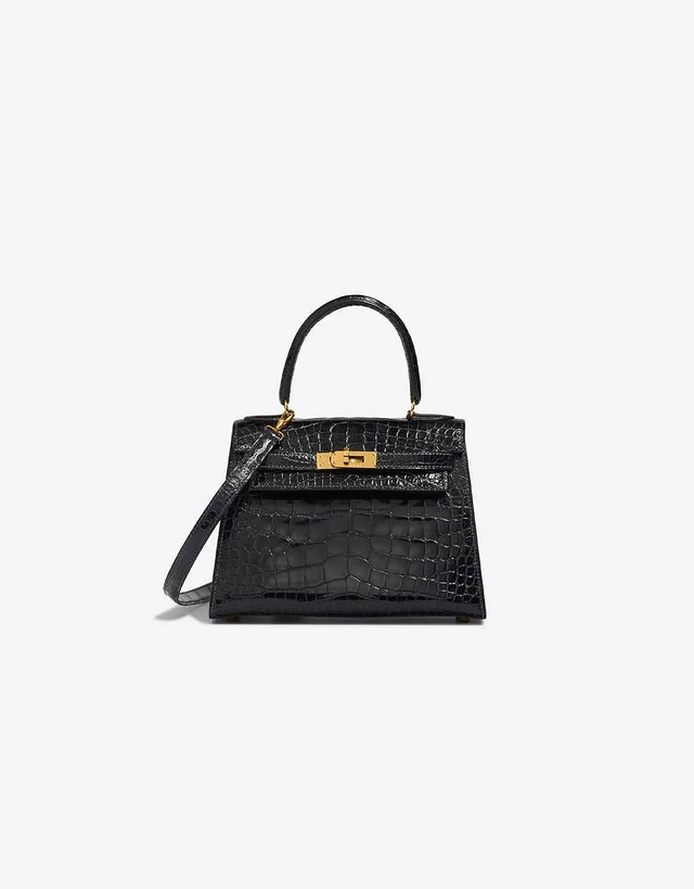 Hermès Kelly Mini Alligator Bleu Marine from SACLÀB