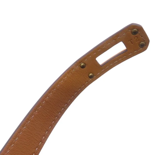 Hermès Kelly Double Tour Bracelet Size T2 Rose Sakura Swift Leather in Pink Swift leather from GALLERY RARE, photo 11 of 14