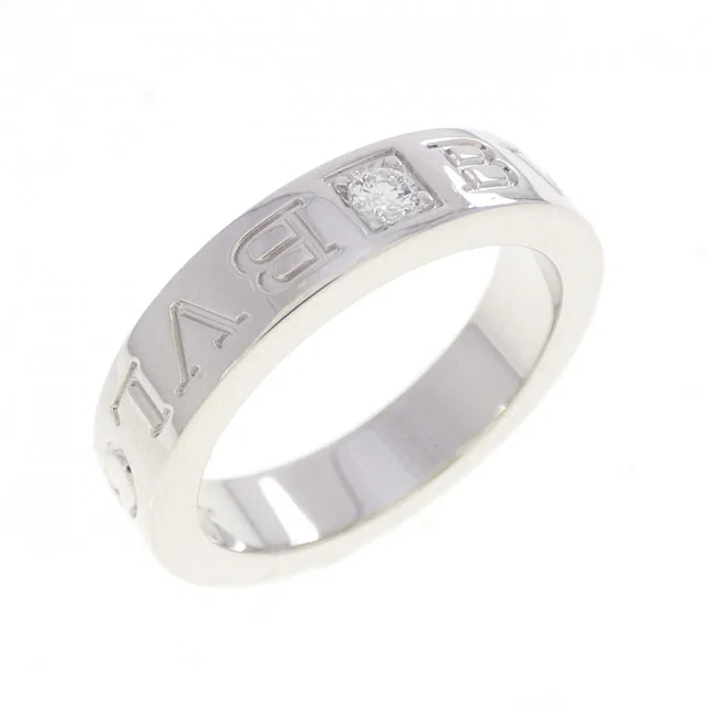 Bvlgari B.zero1 750 White Gold Diamond Ring Size 7 in White from LuxUness