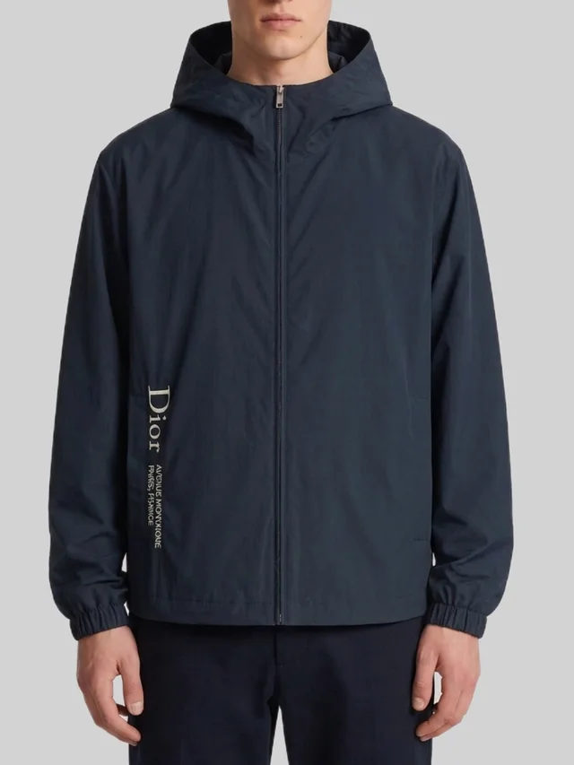 Dior Montaigne Logo Hooded Jacket, photo 4 of 6 from SENSER