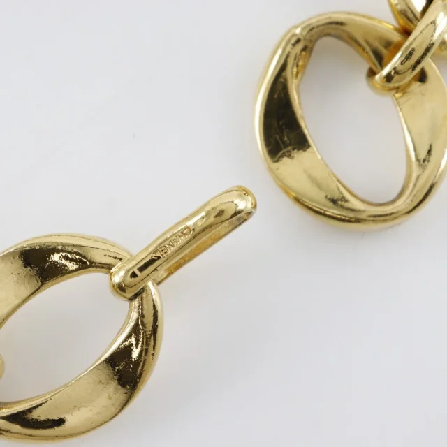 Chanel Chain Choker Necklace in Gold Gold-plated metal from LuxUness, photo 4 of 8