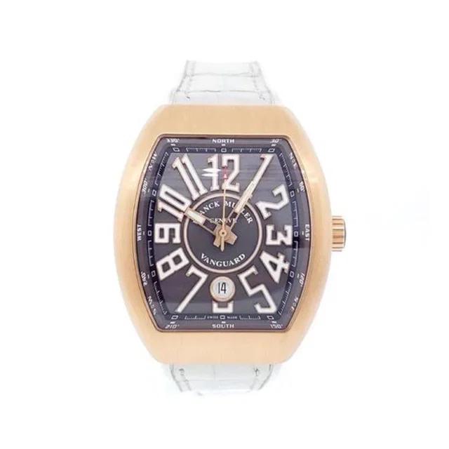 Franck Muller Vangurad Automatic Grey Dial Mens Watch V 41 SC DT in white|gold|pink|gray from Jomashop.com
