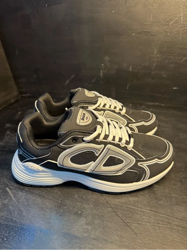 Dior Black And White Men’s Athletic Sneakers in black|white from Poshmark