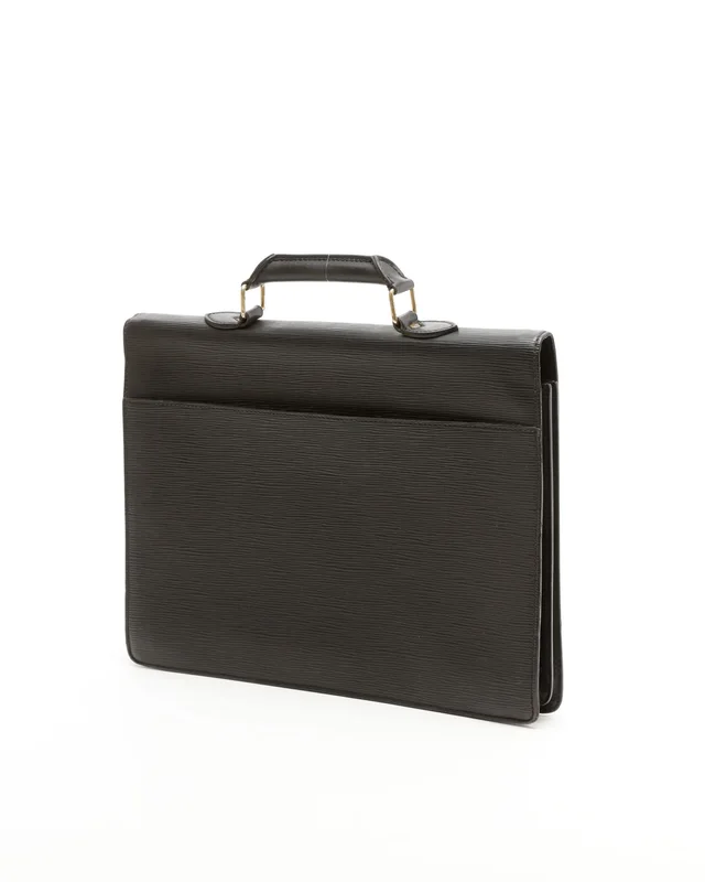 Louis Vuitton Epi Serviette Ambassador Business Bag in Leather from A Retro Tale, photo 3 of 11