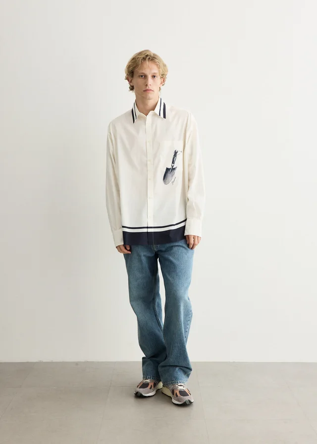 Jacquemus La Chemise Camargue in Blue from Incu, photo 1 of 1