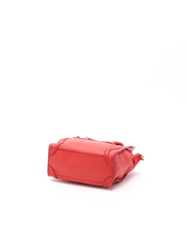Celine Nano Luggage Bag in Leather from A Retro Tale, photo 4 of 8