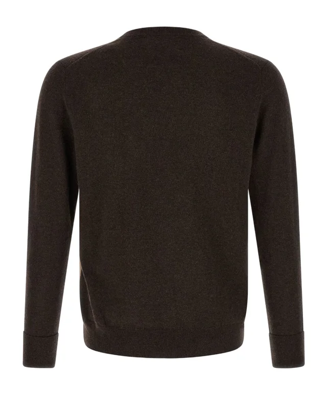 Ballantyne Diamond Intarsia V-Neck Sweater, photo 2 of 4 from SENSER