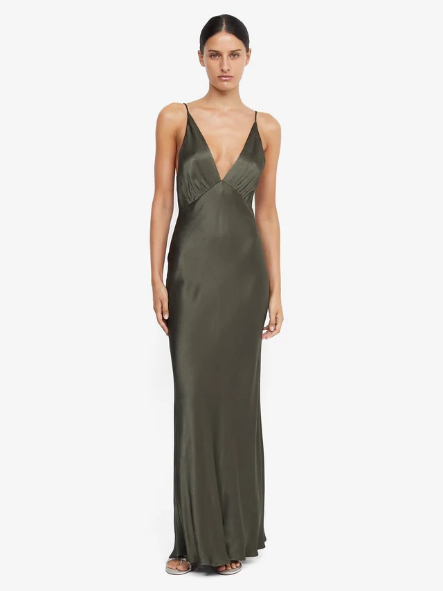 Bec&Bridge MOON DANCE V MAXI DRESS - DARK WILLOW from BEC + BRIDGE, photo 1 of 1
