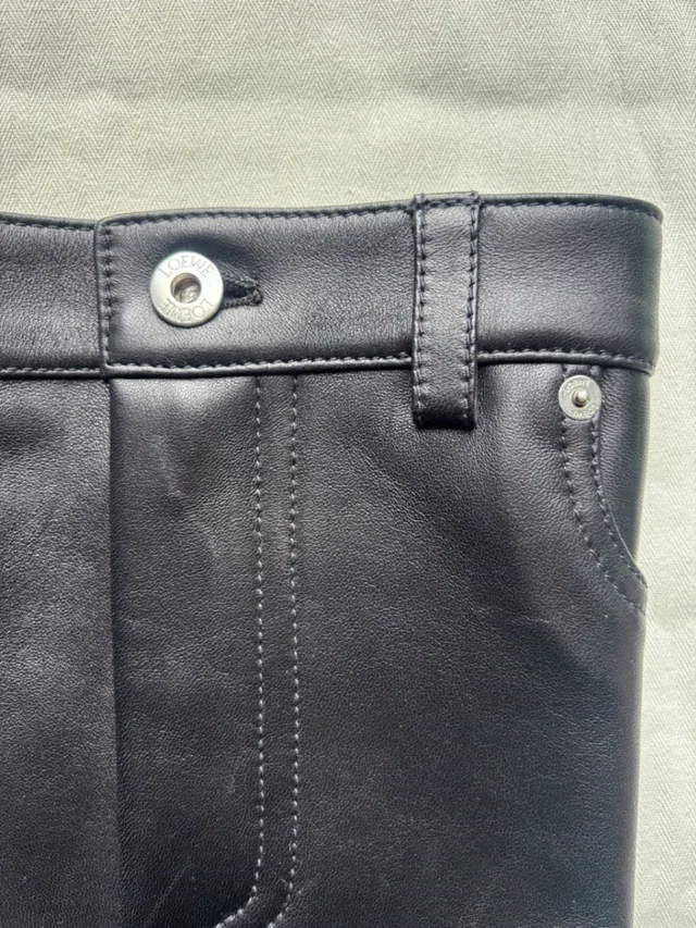 Loewe Toy Black Leather knee high Boots, £1850 in Black Leather from HEWI