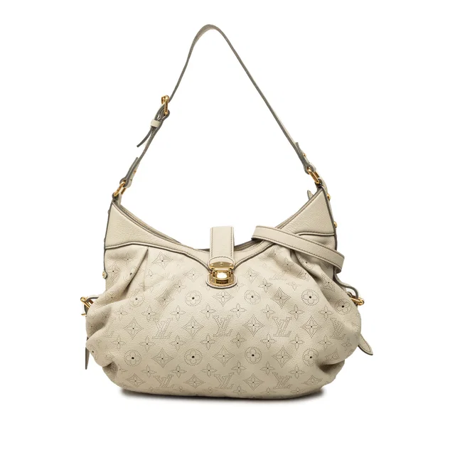 Brown Louis Vuitton Monogram Mahina XS Crossbody Bag in Brown Leather from Designer Revival