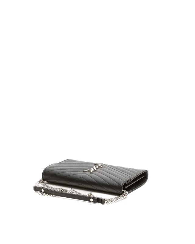 Saint Laurent Cassandre Wallet on Chain Bag in Leather from A Retro Tale, photo 4 of 7