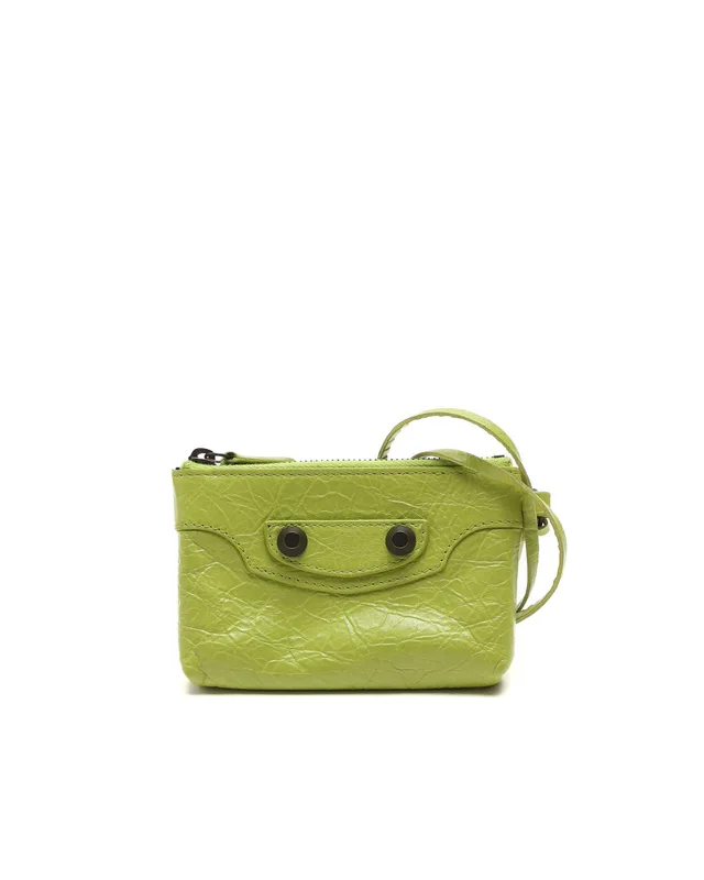 Balenciaga City Clip Clutch Bag in Canvas from A Retro Tale, photo 3 of 12