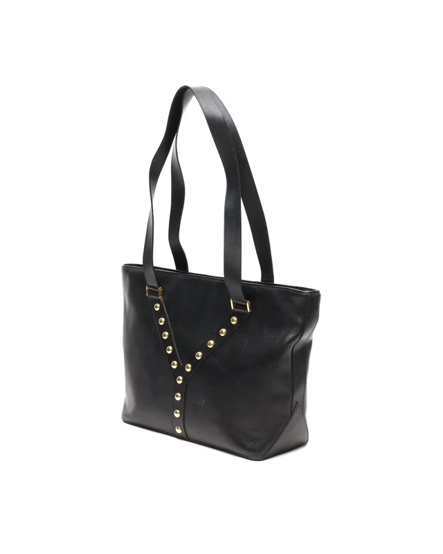 Saint Laurent Stud Y Tote Bag in Leather from A Retro Tale, photo 2 of 7