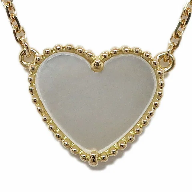 Van Cleef & Arpels Heaven Lucky Alhambra Necklace Mother of Pearl from The Reluxe