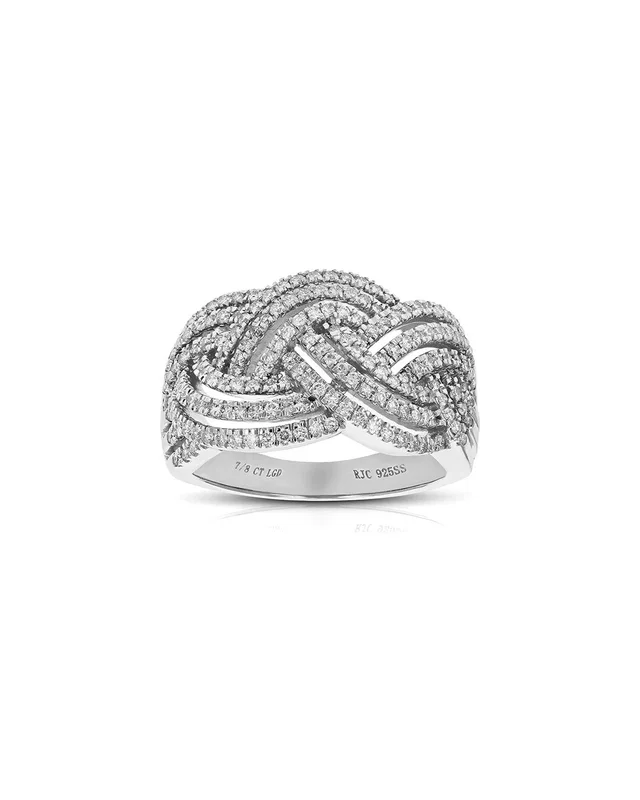Amairah Silver 0.88 ct. tw. Lab-Grown Diamond Ring, image 1 of 1 from Rue La La