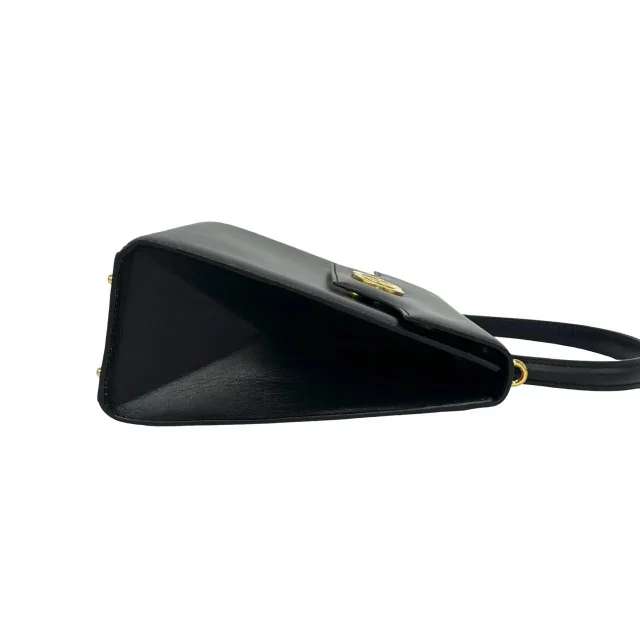 Celine 2way Shoulder Bag in Black Leather from LuxUness, photo 6 of 10