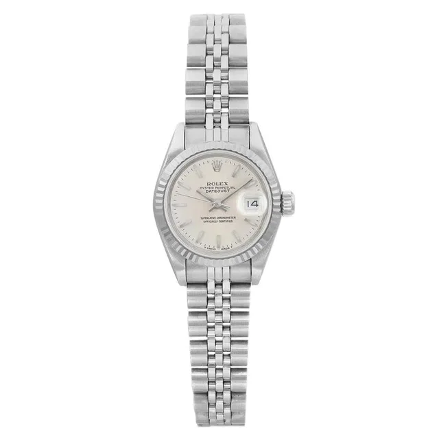 Rolex Lady Datejust Automatic Chronometer Silver Dial Ladies Watch 69174 SSJ in silver|gold|white|gray from Jomashop.com