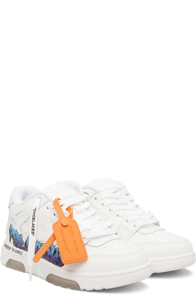 Off-White Out Of Office "For Walking" Artwork Sneakers, photo 4 of 5 from SSENSE