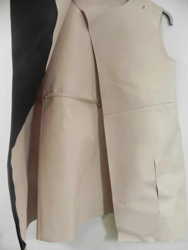 Celine Jacket Pink & Black Size: S in Pink Leather from Oxfam Online Shop, photo 3 of 5