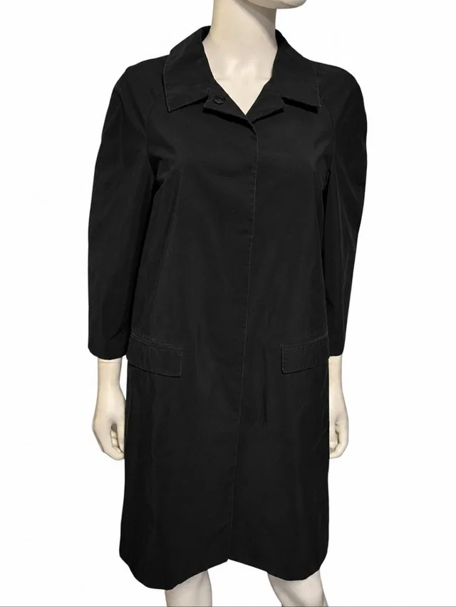 Jil Sander Archive Ss2010 Raf Simons Black Technical Snap-Front Car Coat - 34 in black from Poshmark
