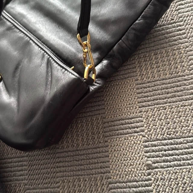 Loewe Mini Goya Puffer Bag in black Lambskin from Poshmark, photo 6 of 6