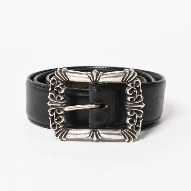 Chrome Hearts Blt Filigree Otj 1.5 Otj Belt 1.5 Inch 36 Leather 925 Sterling in Leather from The Reluxe