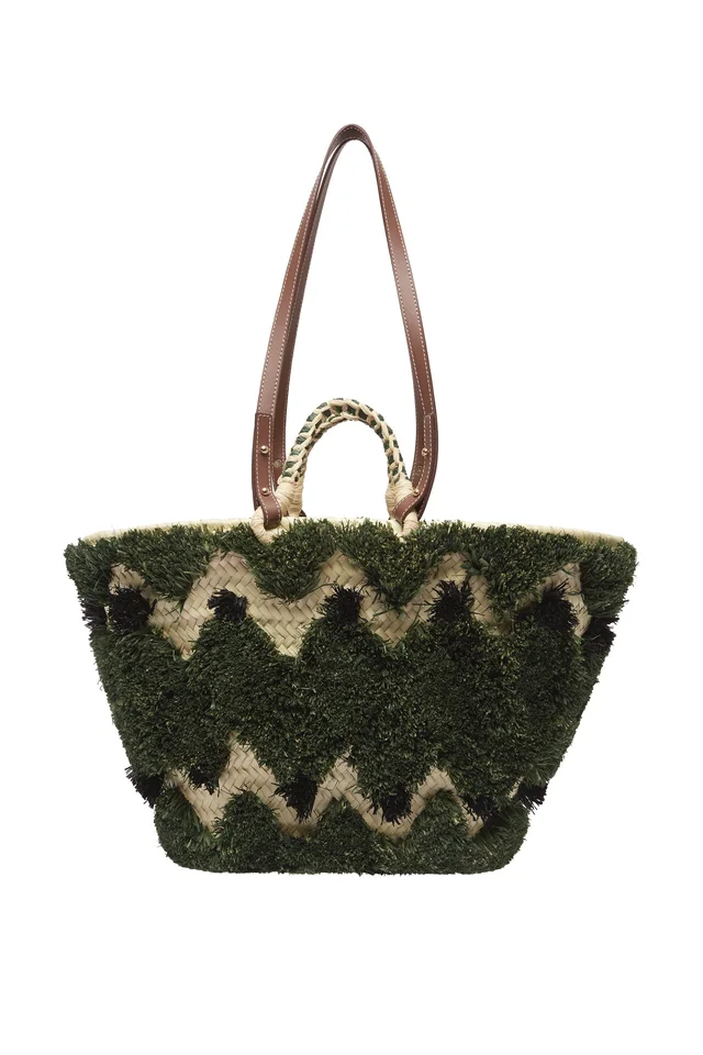 2504 - RESORT 26 GEO TUFTED MAXI BASKET from Alemais, photo 1 of 1