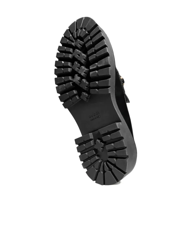 Gucci Women's loafer with Horsebit and lug sole, photo 7 of 7 from SENSER