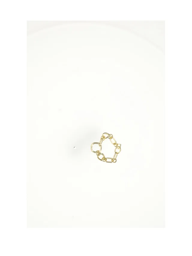 Celine Modern Thin Brooch — Gold Brass Brooches & Pins in Gold from HEWI