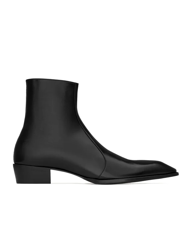 Saint Laurent Aurelien Zip-Up Ankle Boots from SENSER, photo 1 of 1