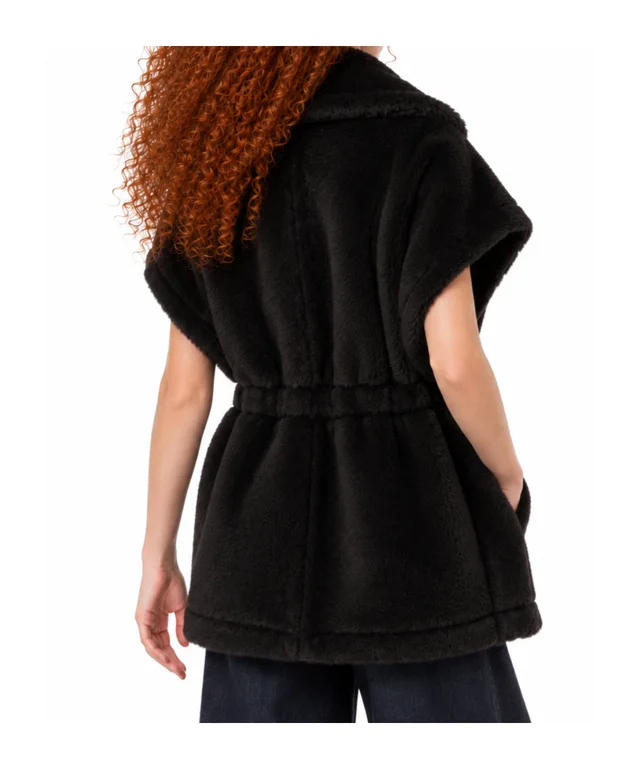 Max Mara Alpaca and wool Teddy cape, photo 3 of 3 from SENSER