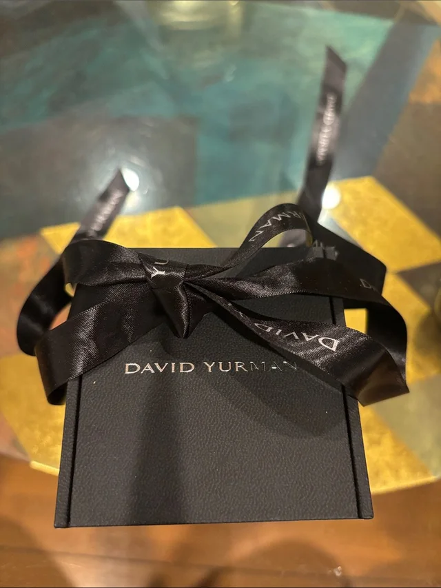 David Yurman Box With Branded Satin Ribbon in black Satin from Poshmark