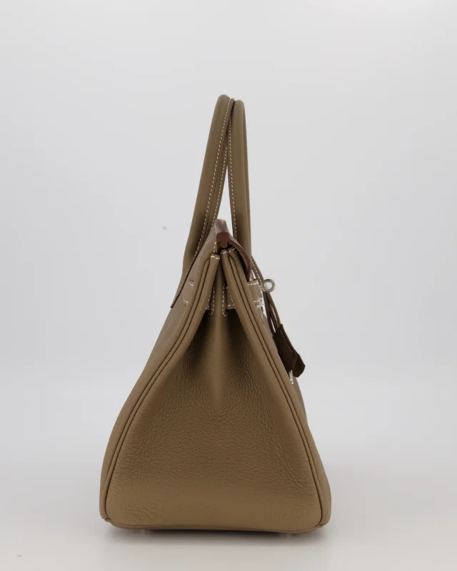 Hermès Birkin 30 Retourne Bag in Taupe Togo leather from Sellier, photo 4 of 20