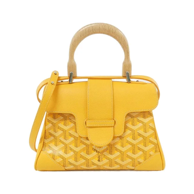 Goyard ゴヤール サイゴン MINI バッグ in 08/YELLOW(イエロー) / SILVER(シルバー)金具 from KOMEHYO