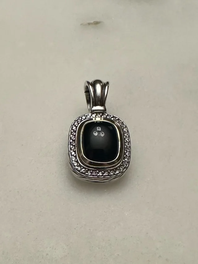 David Yurman Albion Pendant in silver|black|gray from Poshmark