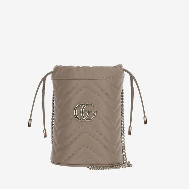 Gucci Bucket Bag — Beige Leather in Beige Leather from HEWI