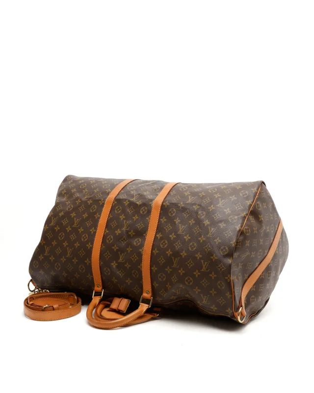 Louis Vuitton Monogram Keepall Bandoulière 60 Weekend Bag in Coated canvas from A Retro Tale, photo 5 of 12