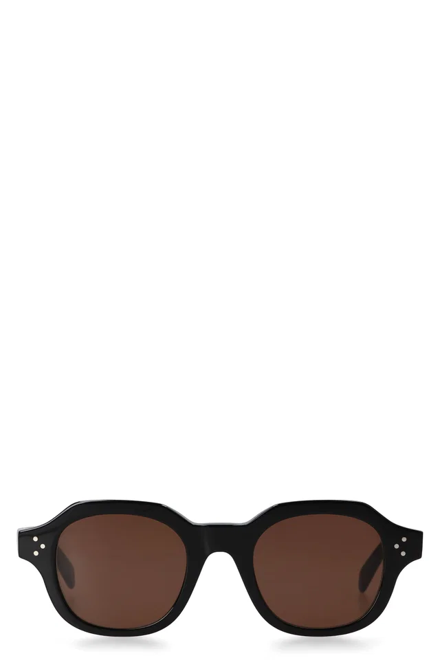 Celine 4s326cplb Black Acetate Sunglasses in Black from HEWI
