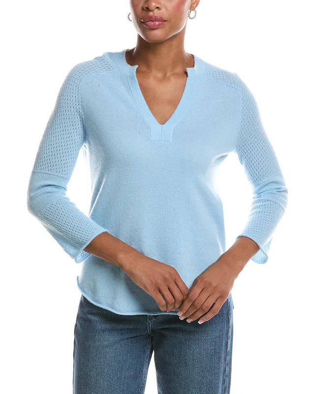 InCashmere V-Neck 100% Cashmere Sweater, image 1 of 1 from Gilt