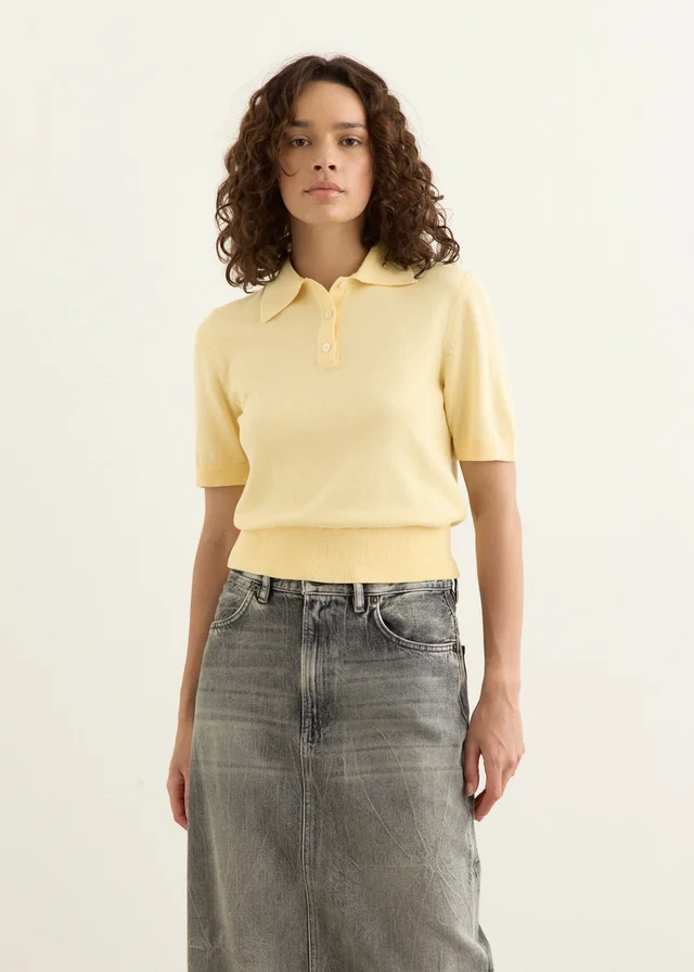 A.P.C. Polo Shirt in Yellow from Incu, photo 1 of 1