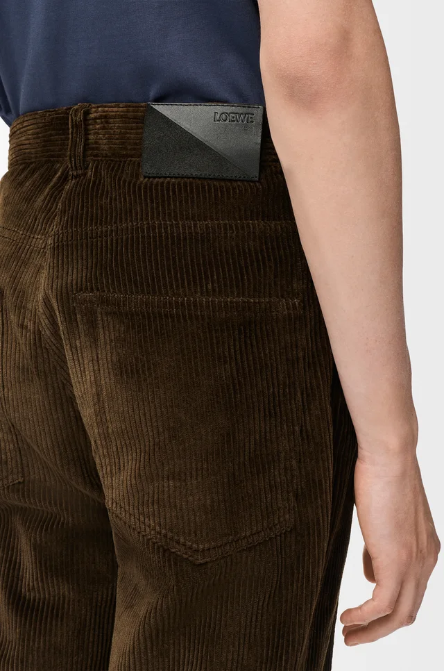 Loewe Mid Waist Straight Leg Trousers, photo 5 of 6 from SENSER
