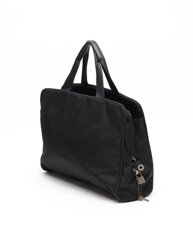 Prada Tessuto Business Bag in Nylon from A Retro Tale, photo 3 of 12