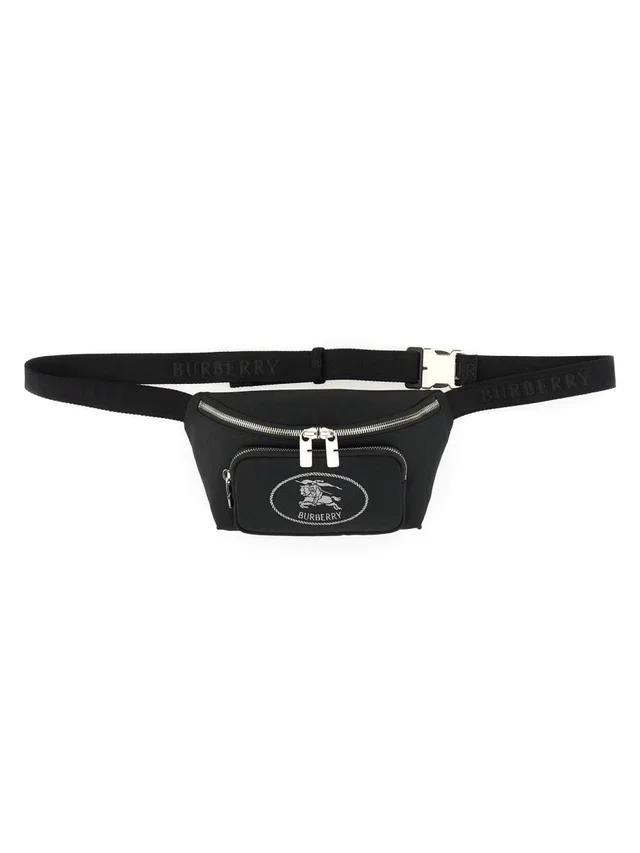 Burberry Belt Bag — Black Polyester in Black from HEWI
