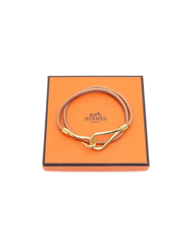 Hermès Jumbo Double Bracelet in Leather from A Retro Tale, photo 2 of 4