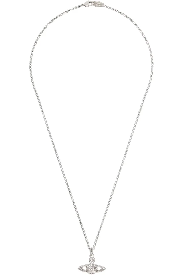 Vivienne Westwood Mini Bas Relief Pendant Necklace from SSENSE, photo 1 of 1