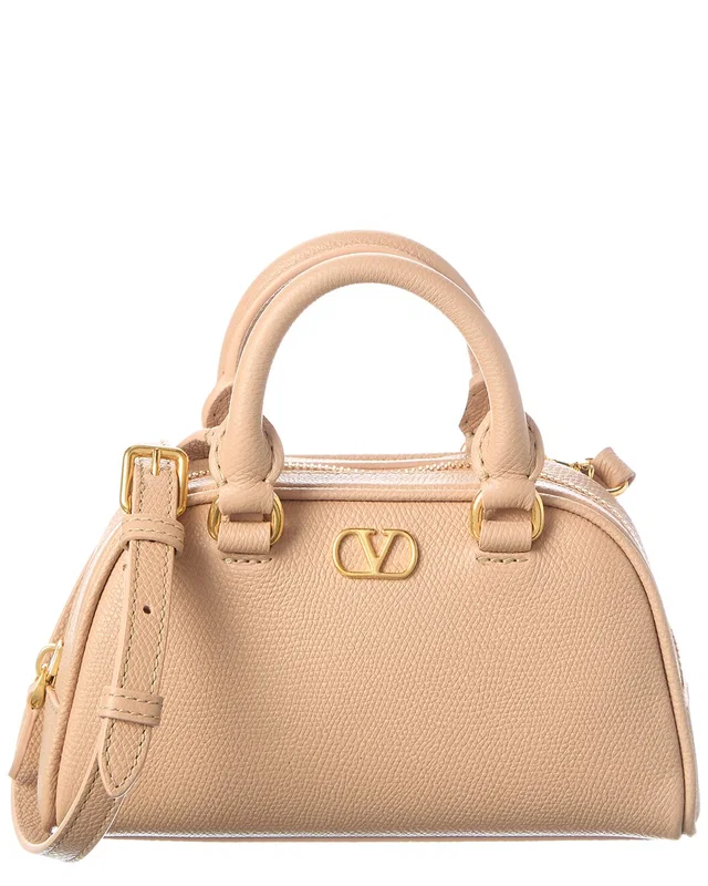Valentino Vlogo Signature Mini Leather Clutch, image 1 of 1 from Rue La La