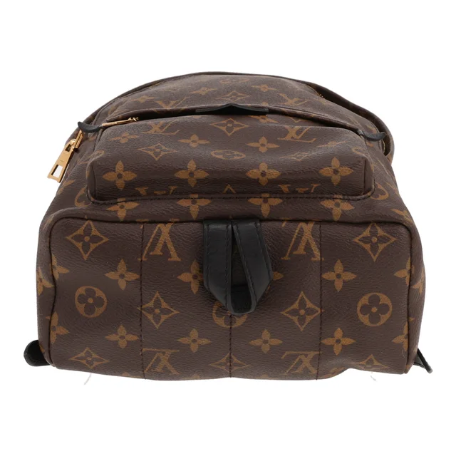Louis Vuitton Palm Springs rucksack in Black Coated canvas from Collector Square, photo 3 of 5